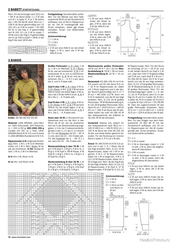 Вязаные модели в журнале «Verena Stricktrends №4 2025»