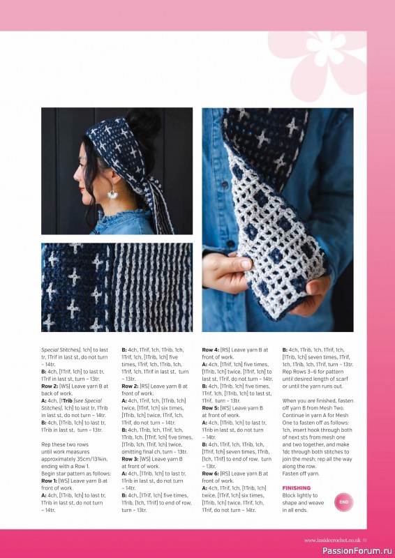 Вязаные проекты крючком в журнале «Inside Crochet №183 2025»