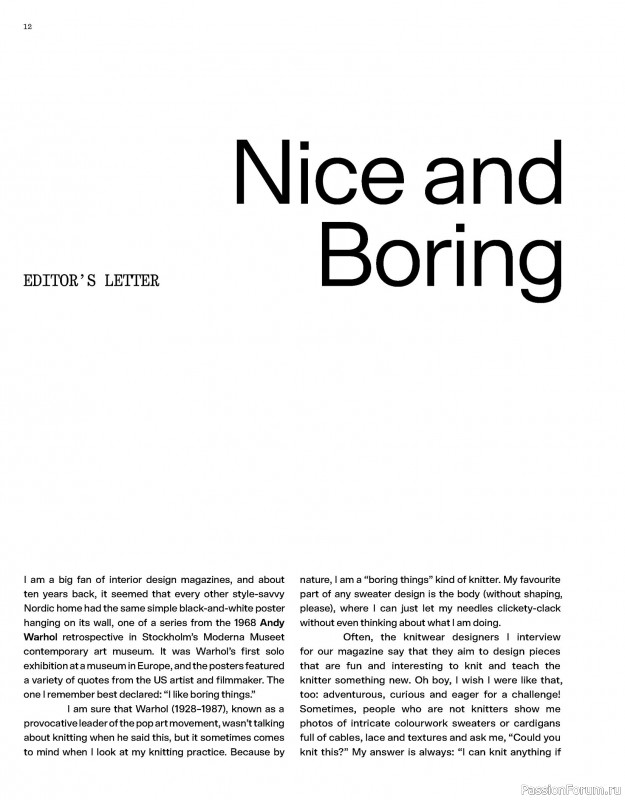 Вязаные проекты в книге &laquo;Laine Magazine №30 - Autumn 2026&raquo;. Часть 1.