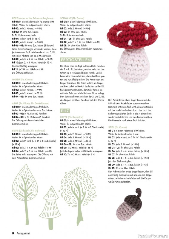 Вязаные проекты в журнале «Hakeln Best of Amigurumi №22 2025»