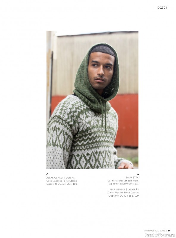 Вязаные проекты в журнале «Yarnmade №2 2019 Autumn & Winter Collection».