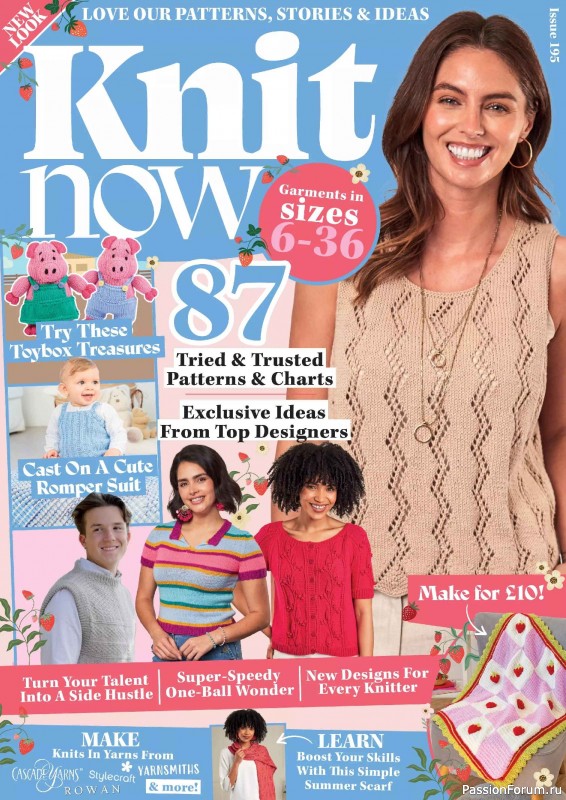 Вязаные проекты в журнале «Knit Now №195 2026»