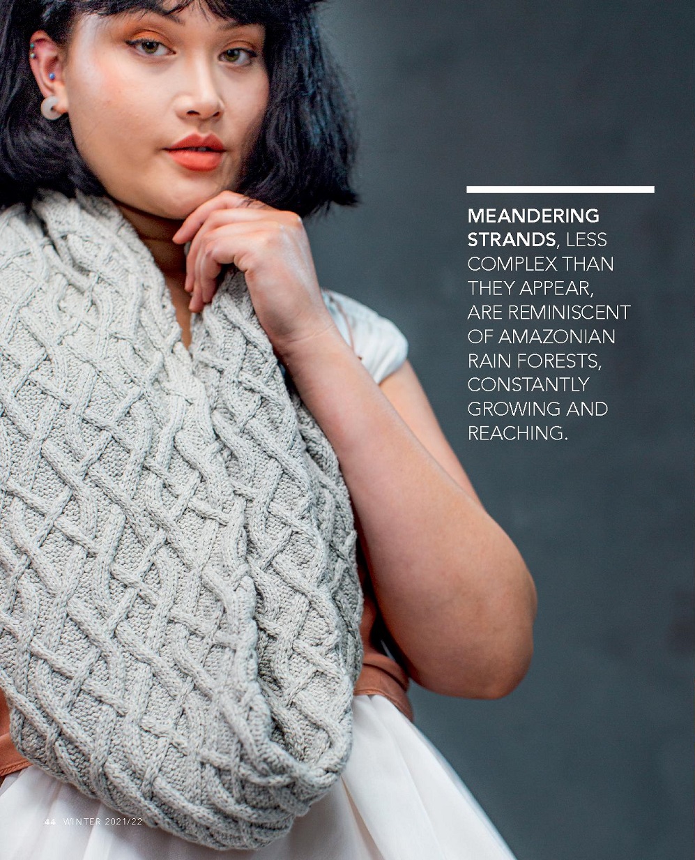 Журнал "Vogue Knitting Winter" 2021/2022. Коллекция трикотажной одежды Журнал "Vogue Knitting Winter" 2021/2022. Коллекция трикотажной одежды