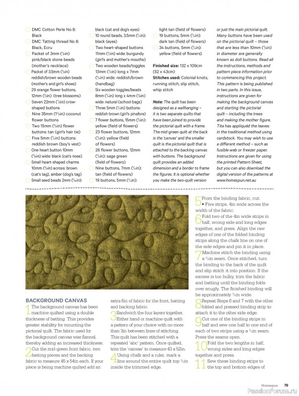 Коллекция проектов для рукодельниц в журнале &laquo;Australian Homespun - February-March 2026&raquo;