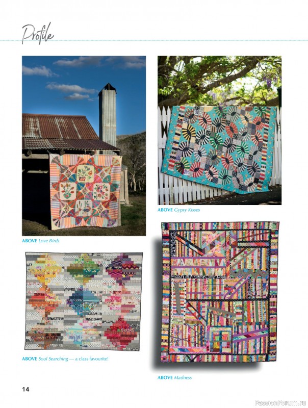 Коллекция проектов для рукодельниц в журнале «Great Australian Quilts №16 2025»