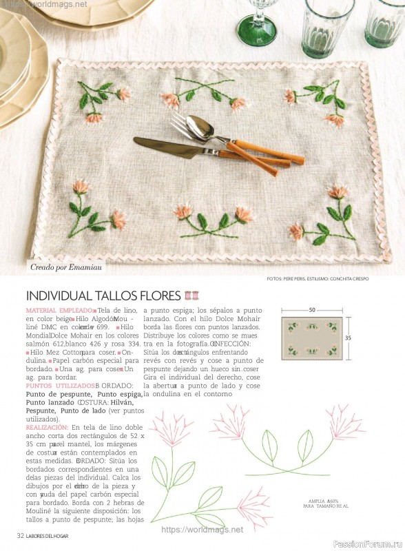 Коллекция проектов для рукодельниц в журнале &laquo;Labores del hogar №793 2025&raquo;