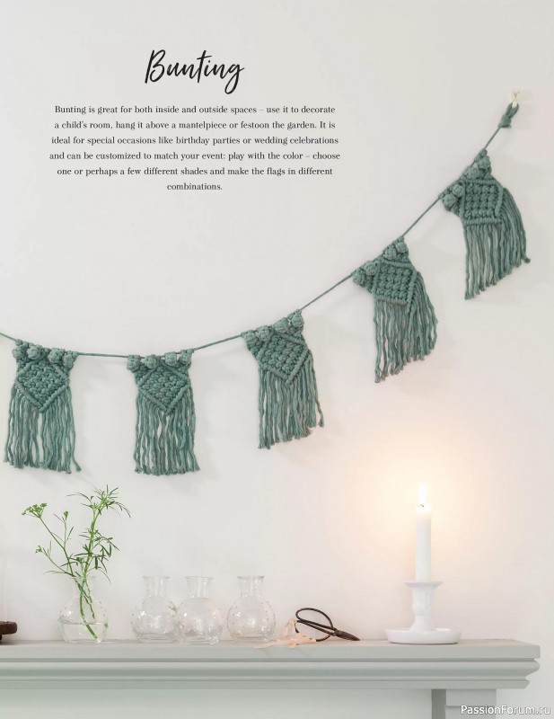 Коллекция проектов для рукодельниц в журнале «Macrame for the Home 2025»