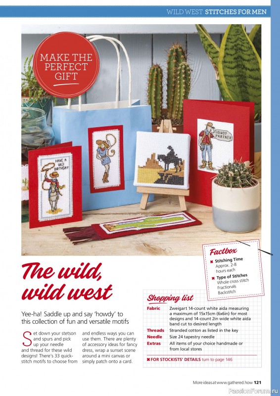 Коллекция вышивки в журнале &laquo;Ultimate Cross Stitch Collection - Durene Jones 2026&raquo;. Часть 2.