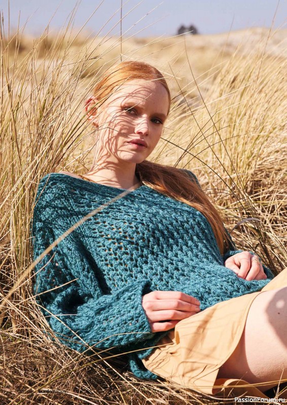 Вязаные модели в журнале «Burda Stricken №4 2023»