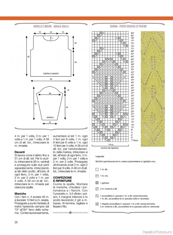 Вязаные модели в журнале «La Nuova Maglia №22 2022»