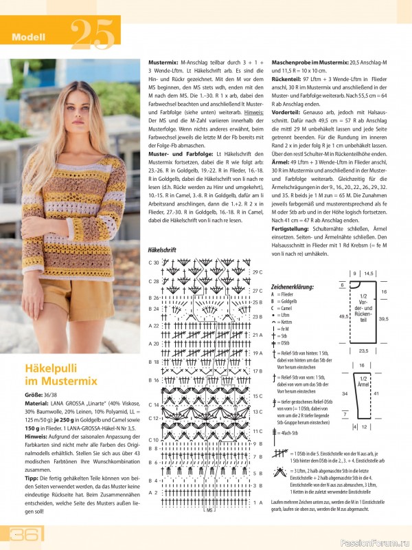 Вязаные модели в журнале «Meine Hakelmode Sonderheft MH 081 2026»