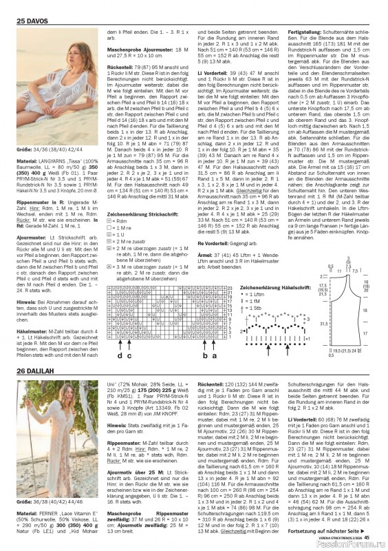 Вязаные модели в журнале «Verena Stricktrends №2 2026»