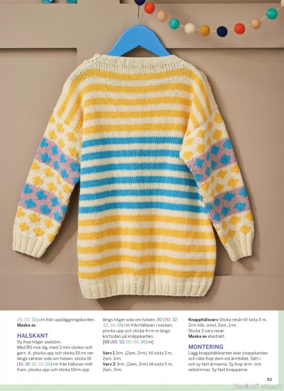 Вязаные проекты в журнале &laquo;Inspirerande handarbete - April 2026&raquo;