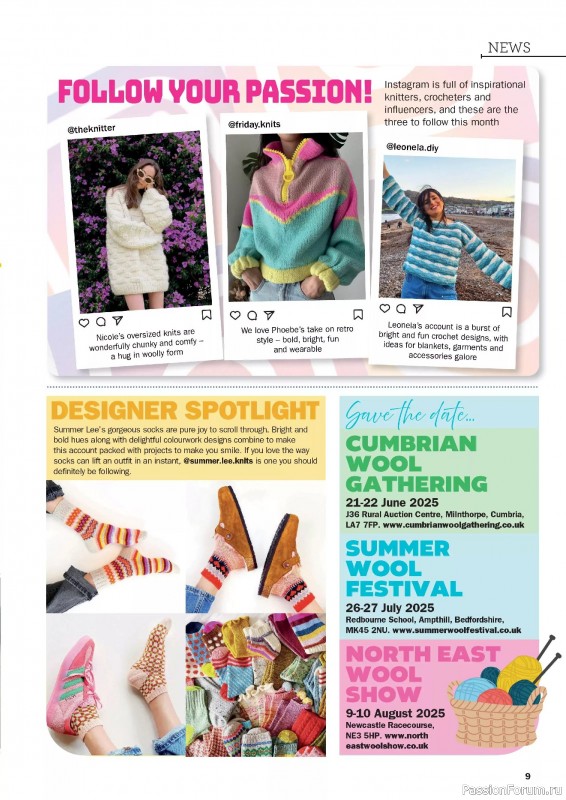Вязаные проекты в журнале «Knit Now №182 2025»