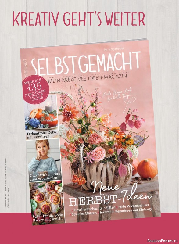 Вязаные проекты в журнале «Selbst Gestrickt №1 2026»