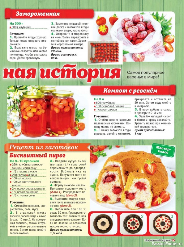 Коллекция кулинарных рецептов в журнале «На нашей кухне №4 2025»