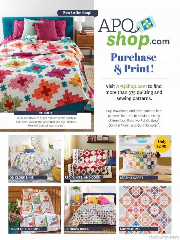 Коллекция проектов для рукодельниц в журнале &laquo;American Patchwork & Quilting №200 2026&raquo;