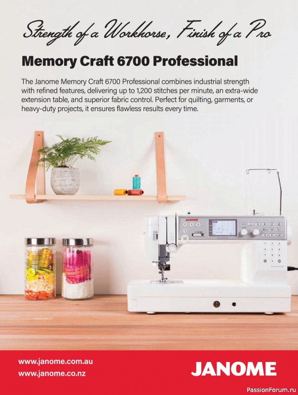 Коллекция проектов для рукодельниц в журнале &laquo;Australian Homespun №230 2026&raquo;