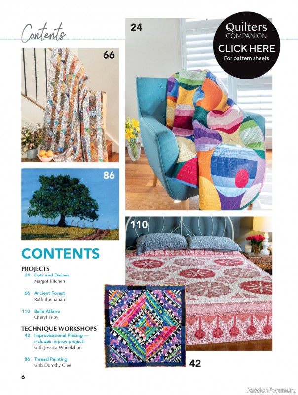 Коллекция проектов для рукодельниц в журнале «Great Australian Quilts №16 2025»