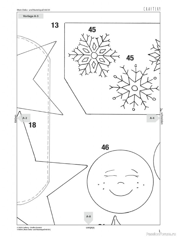 Коллекция проектов для рукодельниц в журнале «Mein Deko und Bastelspass №60 2025»