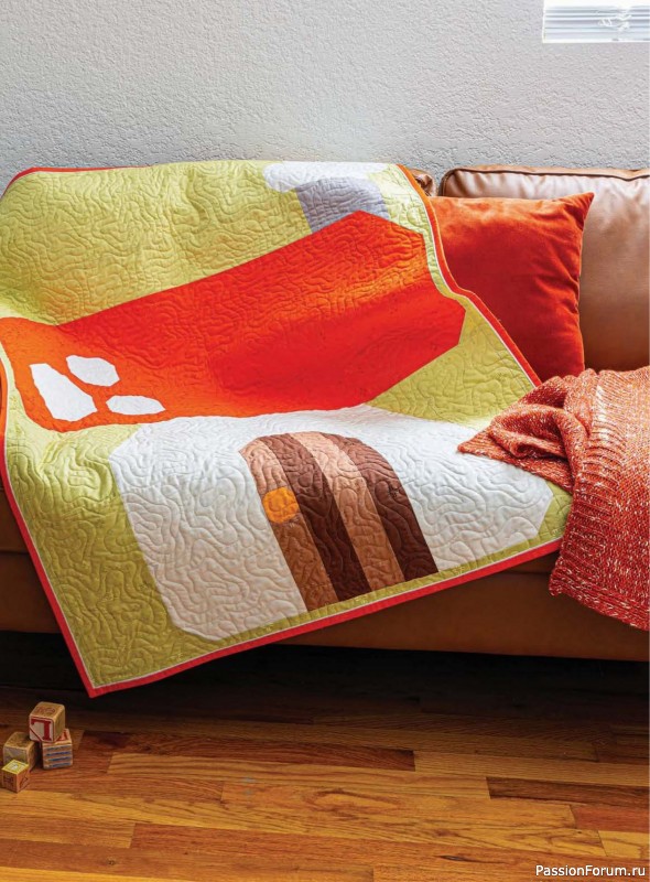 Коллекция проектов для рукодельниц в журнале «Quick+Easy Quilts - Fall 2025»