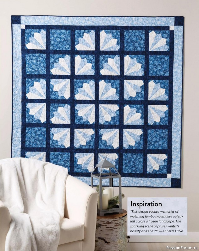 Коллекция проектов для рукодельниц в журнале «Quilter's World Special Edition - Christmas 2025»