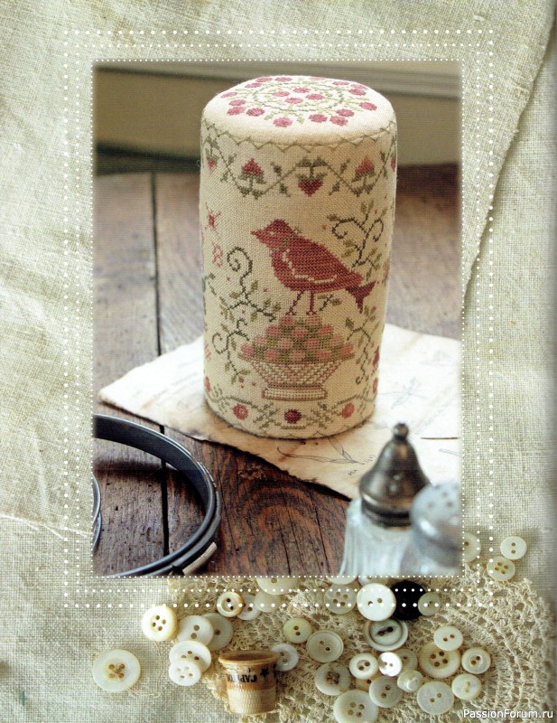 Коллекция вышивки в книге «Sewing Club»
