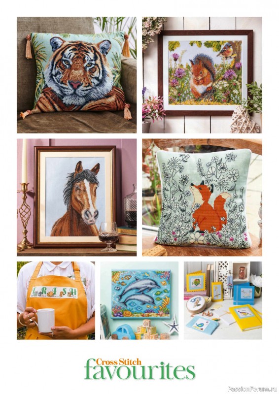 Коллекция вышивки в журнале &laquo;Cross Stitch Favourites №45 2026&raquo;