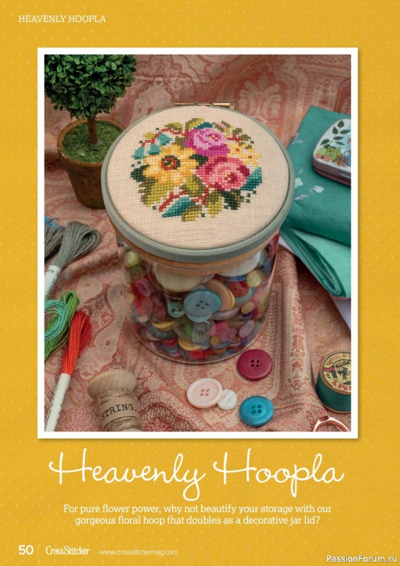 Коллекция вышивки в журнале «CrossStitcher №427 2025»