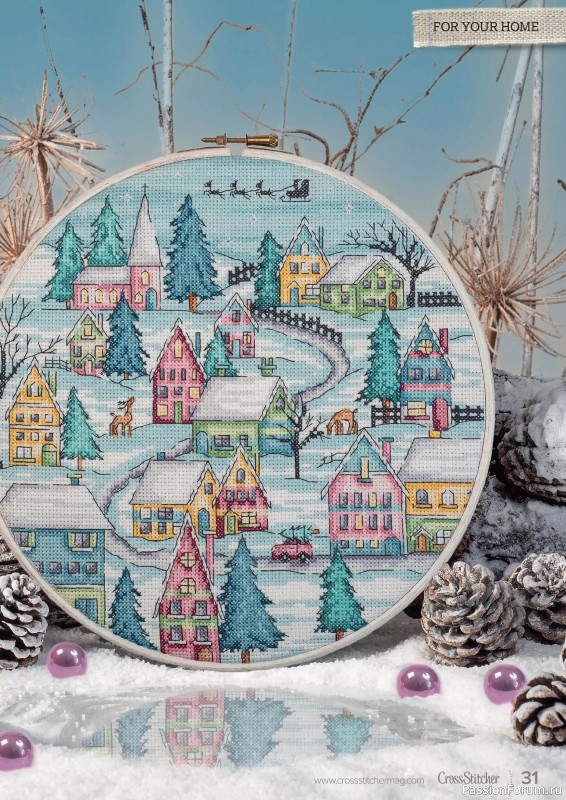 Коллекция вышивки в журнале «CrossStitcher №429 2025»