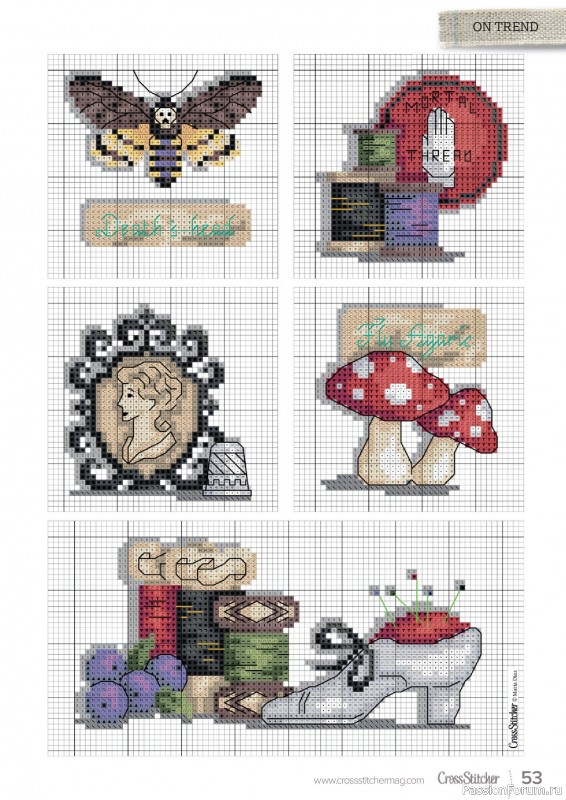 Коллекция вышивки в журнале «CrossStitcher №440 2026»