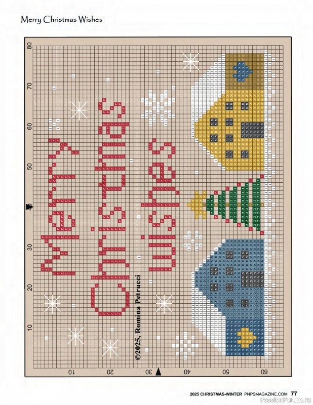 Коллекция вышивки в журнале «Punch Needle & Primitive Stitcher - Winter 2025»