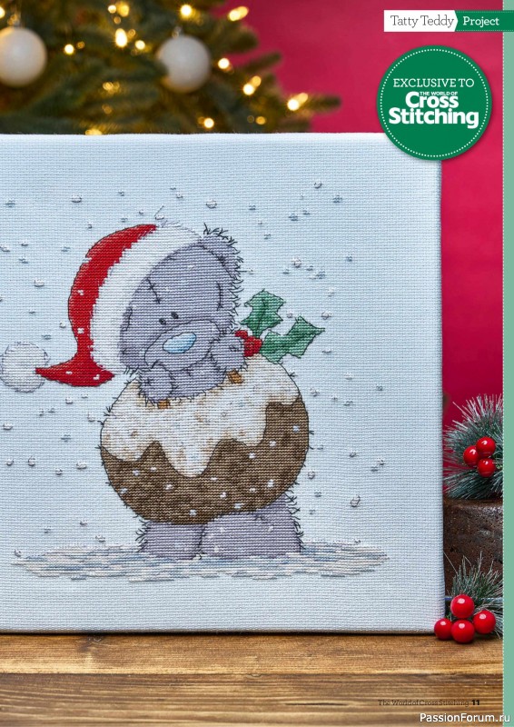 Коллекция вышивки в журнале «The World of Cross Stitching Special №366 2025»