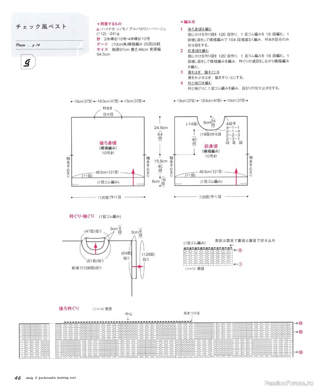 Вязаные модели в журнале «Let's Knit Series NV72113»