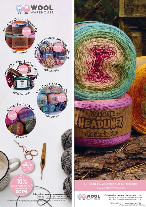Вязаные проекты крючком в журнале &laquo;Simply Crochet №174 2026&raquo;