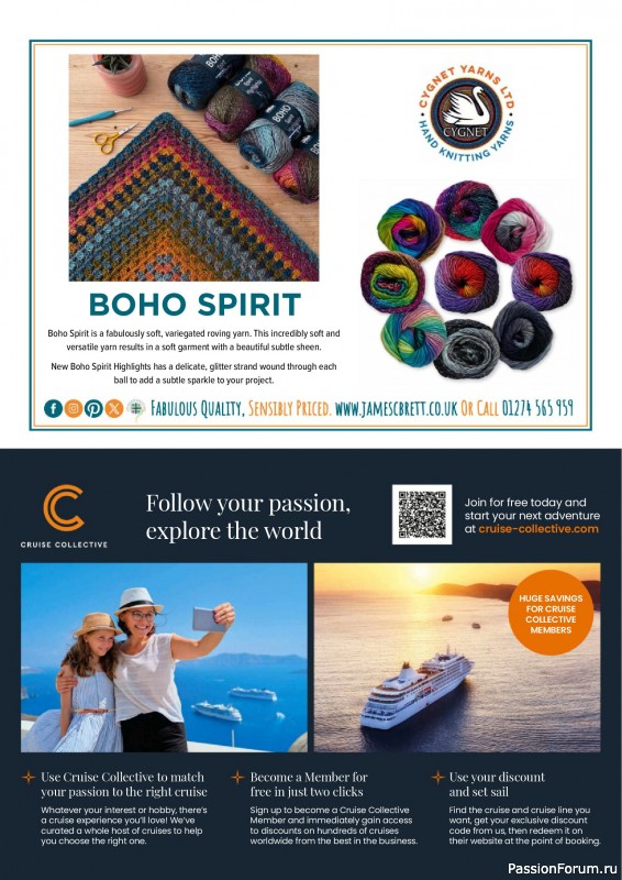 Вязаные проекты крючком в журнале «Simply Crochet №179 2026»