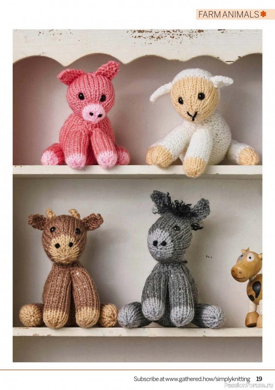 Вязаные проекты крючком в журнале «Simply Knitting №268 2025»