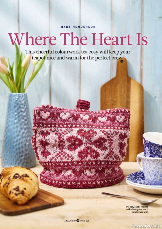 Вязаные проекты спицами в журнале &laquo;The Knitter №226 2026&raquo;
