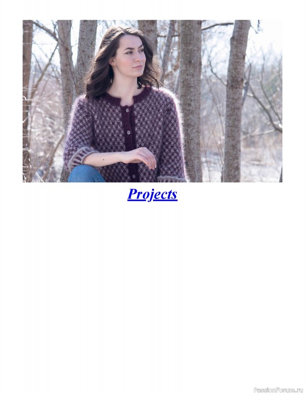 Вязаные проекты в книге «Fair Isle Fashion Knits»