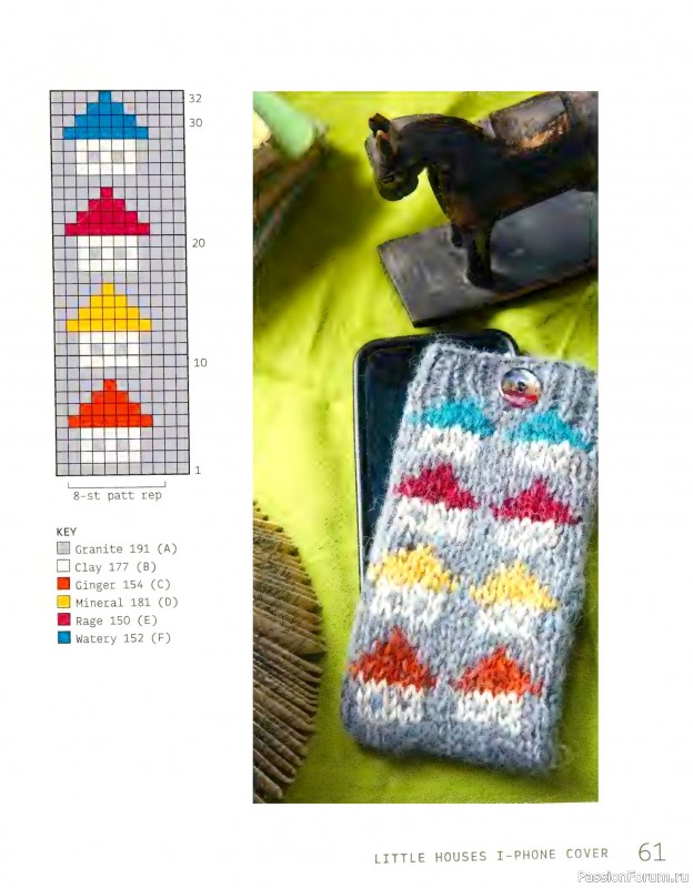 Вязаные проекты в книге «More Easy Fairisle Knits».
