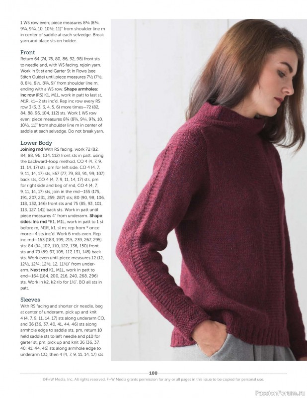 Вязаные проекты в журнале &laquo;Knit.Wear - Wool Studio Vol.101 2018&raquo;