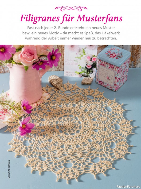 Вязаные проекты в журнале &laquo;Meine Hakelwelt Sonderheft HA157 2026&raquo;