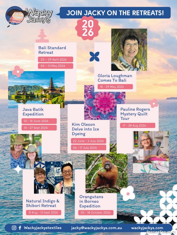 Коллекция проектов для рукодельниц в журнале «Australian Homespun - October-November 2025»