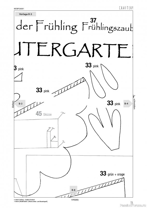 Коллекция проектов для рукодельниц в журнале &laquo;Mein Deko & Bastelspass Sonderheft №61 2026&raquo;