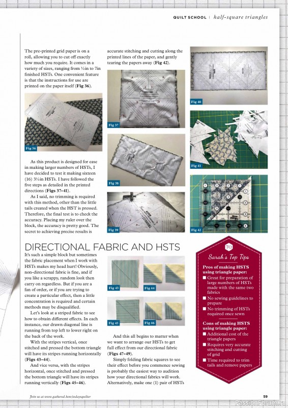 Коллекция проектов для рукодельниц в журнале «Todays Quilter №133 2025»