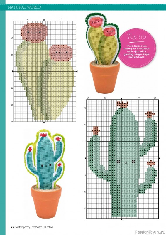 Коллекция вышивки в журнале «Ultimate CrossStitch Collection - Contemporary 2026»
