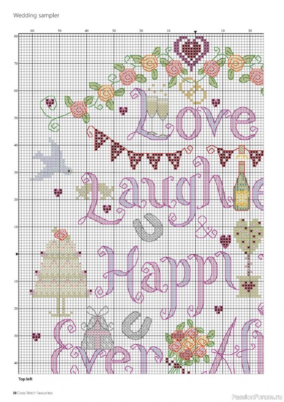 Коллекция вышивки в журнале «Cross Stitch Favourites - Celebrations 2024»