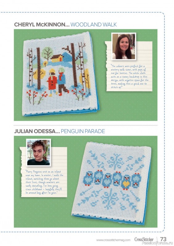 Коллекция вышивки в журнале «CrossStitcher №428 2025»