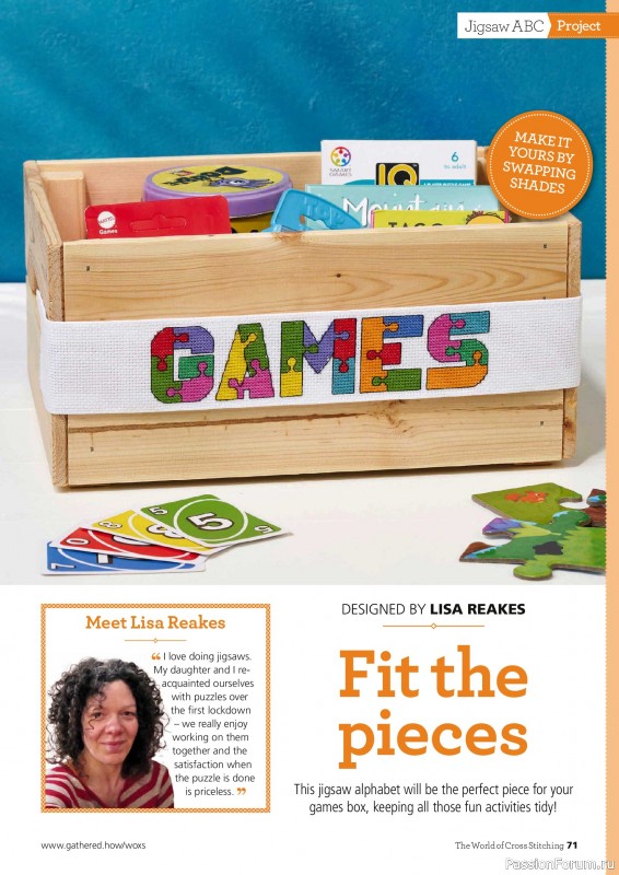 Коллекция вышивки в журнале &laquo;The World of Cross Stitching №371 2026&raquo;