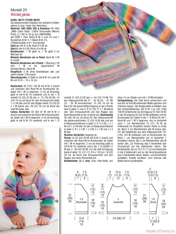 Вязаные модели для детей в журнале &laquo;Baby Strick №3 2026&raquo;